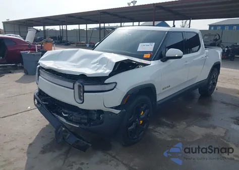 2023 Rivian R1T Adventure Quad Motor Large Pack from USA, damaged, VIN 7FCTGAAA9PN021331